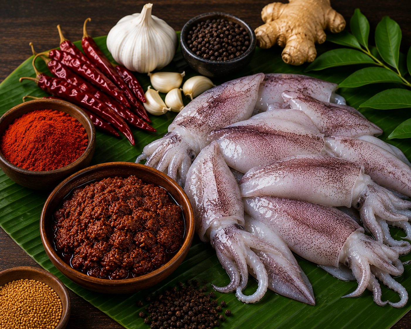 Kerala Squid (Kanava) Pickle – 250g